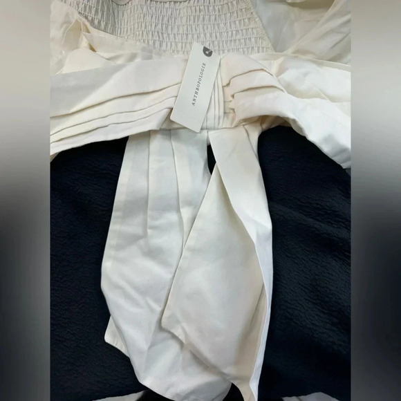 Anthropologie Maeve Black & White Colorblocked Shift Mini Dress Size S Small NWT - Picture 7 of 9